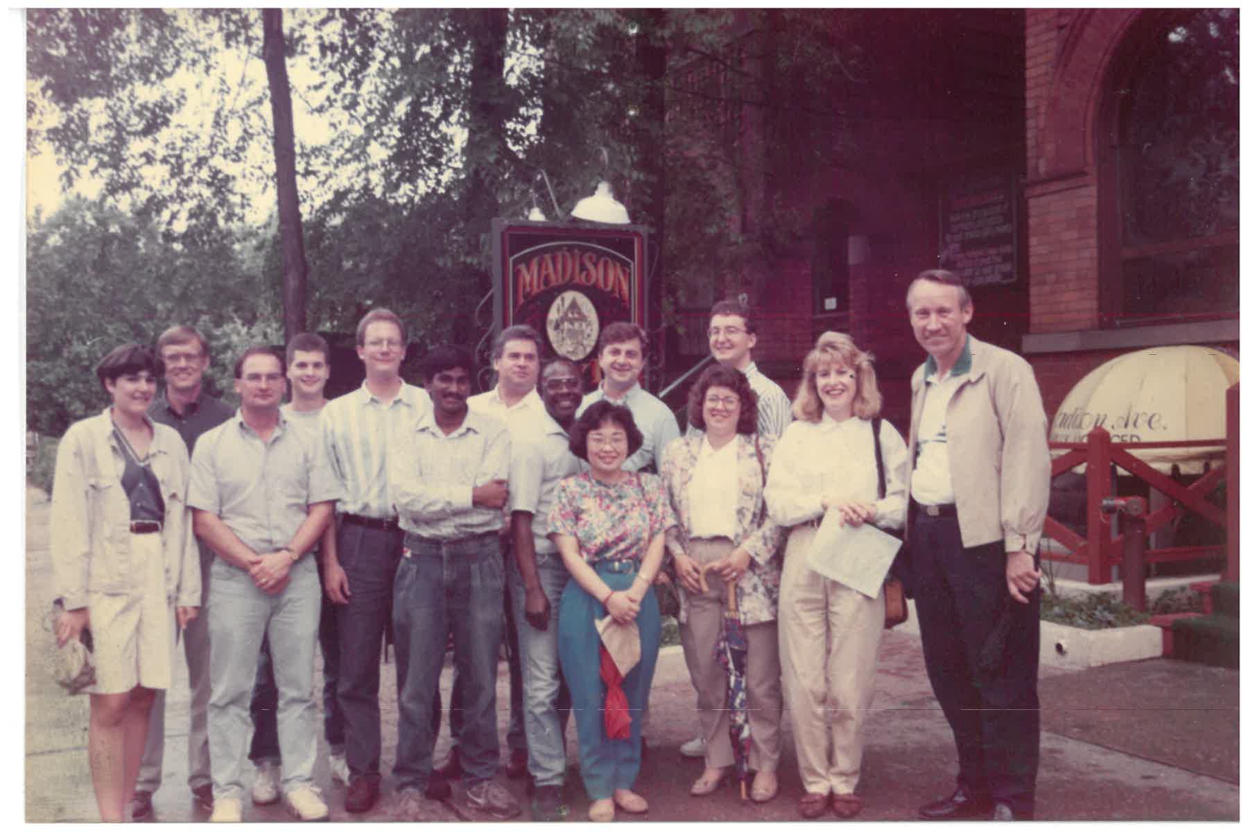 Tilton research group in 1992