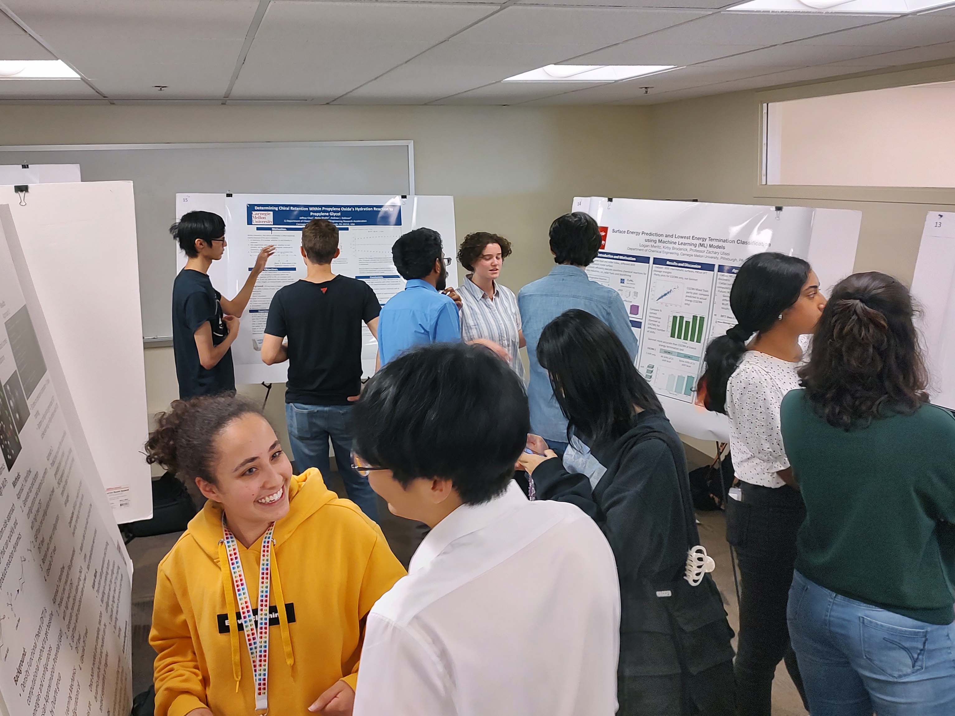 Students participate in Annual John Berg Chemical Engineering Undergraduate Research Symposium in September