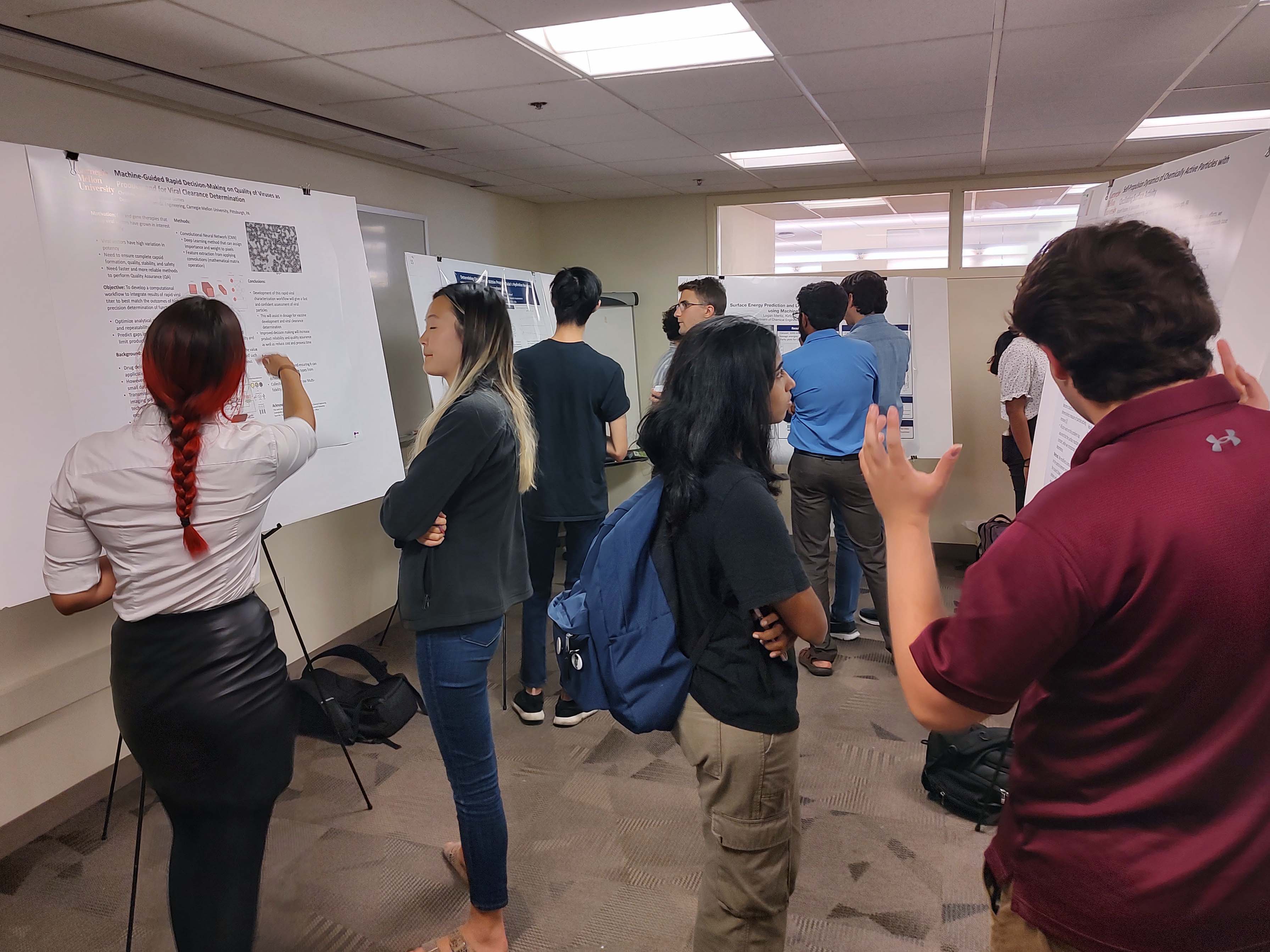 Students participate in Annual John Berg Chemical Engineering Undergraduate Research Symposium in September