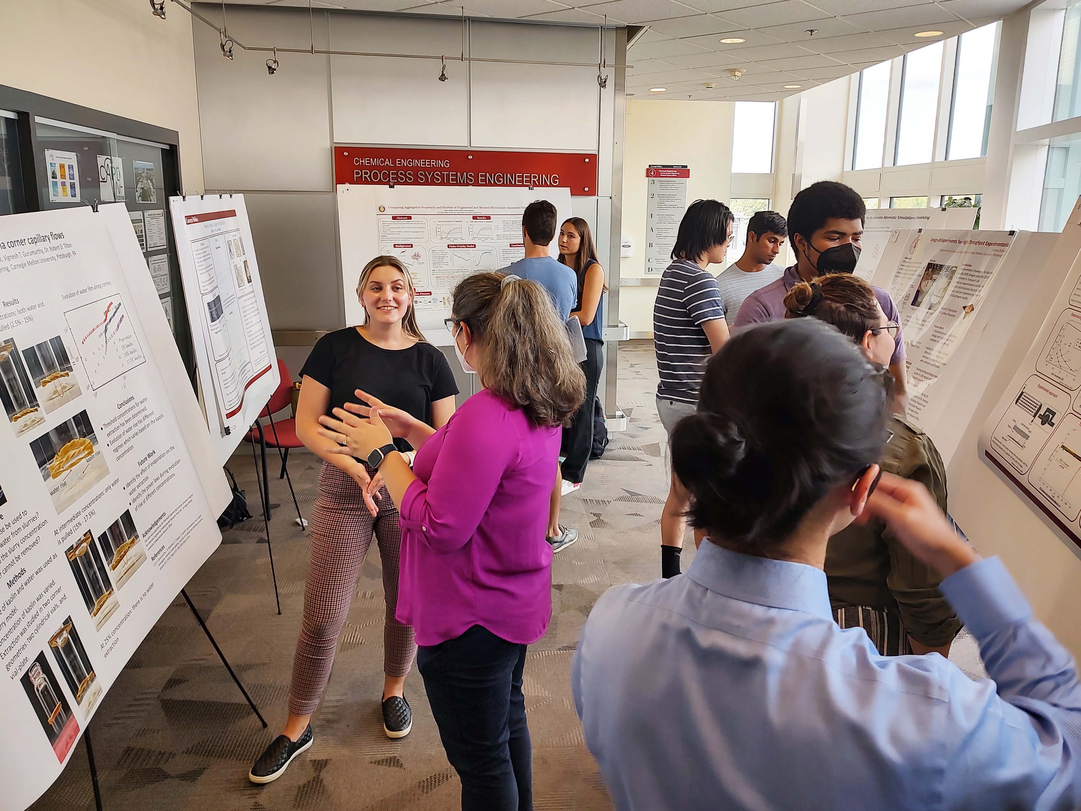 Students participate in Annual John Berg Chemical Engineering Undergraduate Research Symposium in September