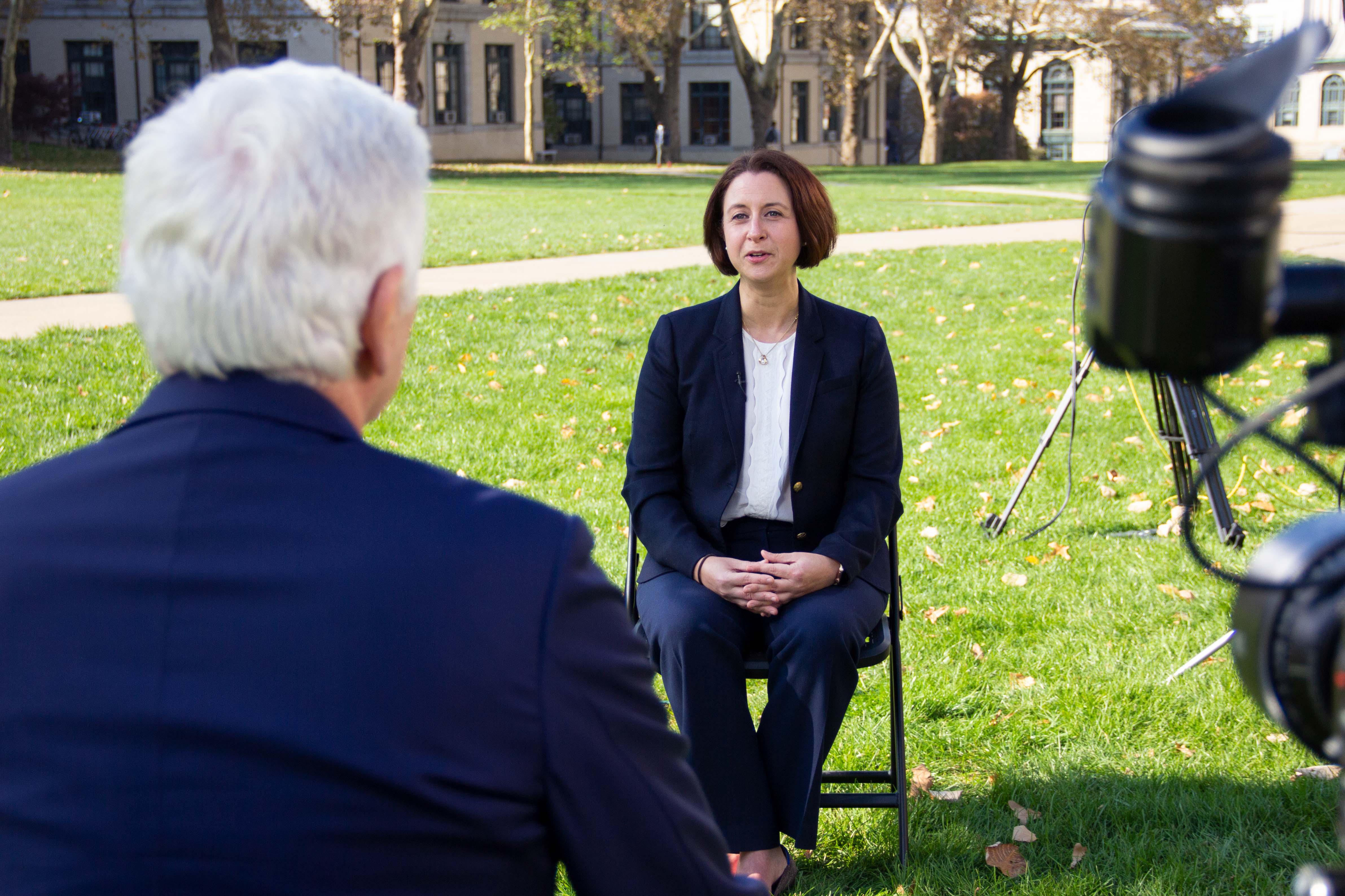 Carnegie Mellon Chemical and Biomedical Engineering Professor Katie Whitehead discusses mRNA with CBS’s Chief Medical Correspondent Dr.  Jon LaPook.