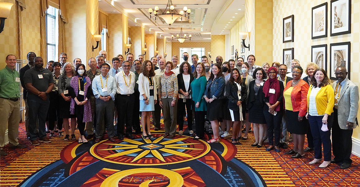 Group of 50 academic leaders at the National Diversity Equity Workshop for Chemical Engineering Leaders.